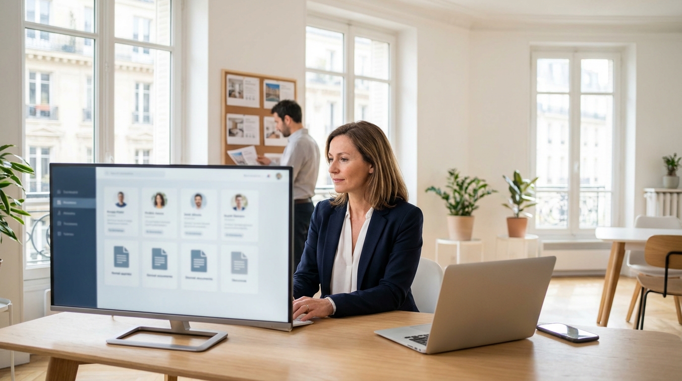 IA annonces immo travail à la location