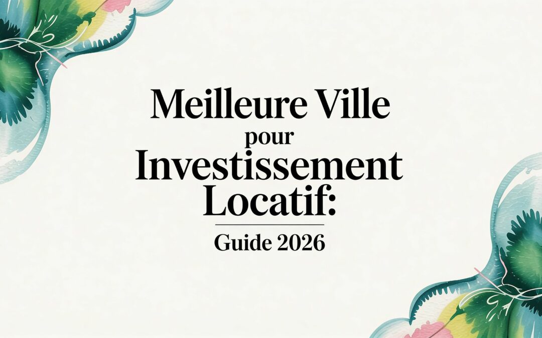 Meilleur Ville Pour Investissement Locatif: Guide 2026