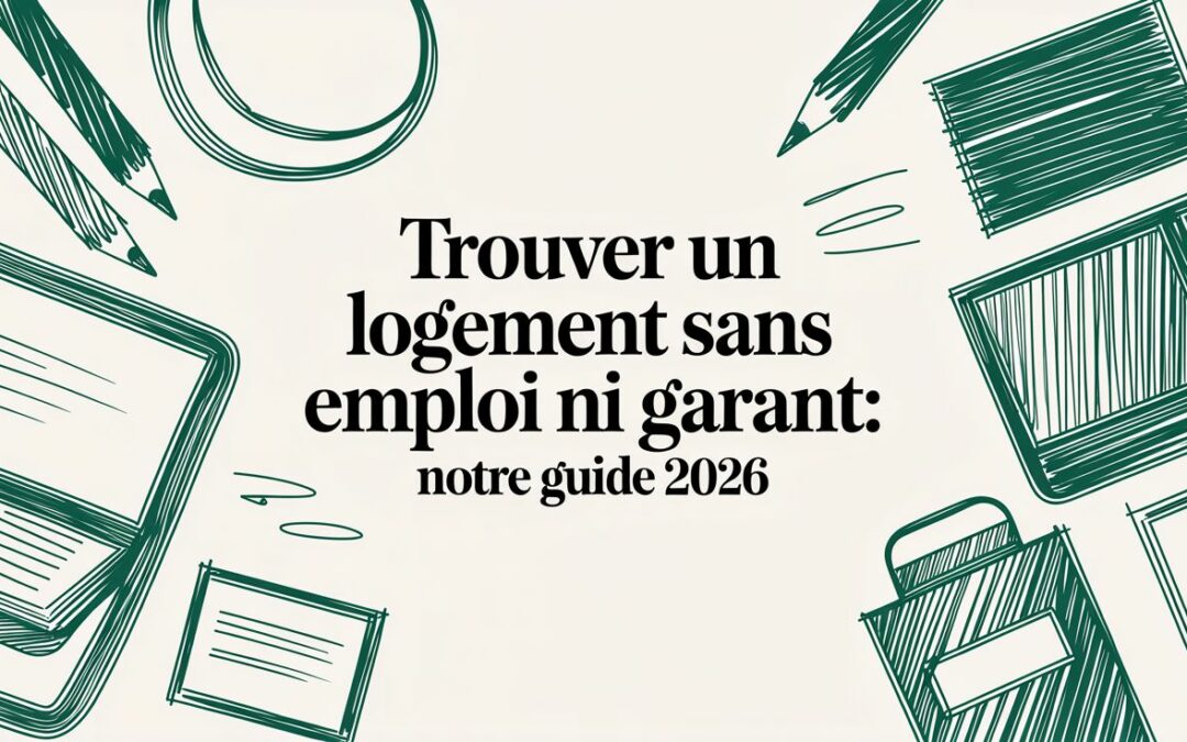 Trouver un logement sans emploi ni garant: notre guide 2026