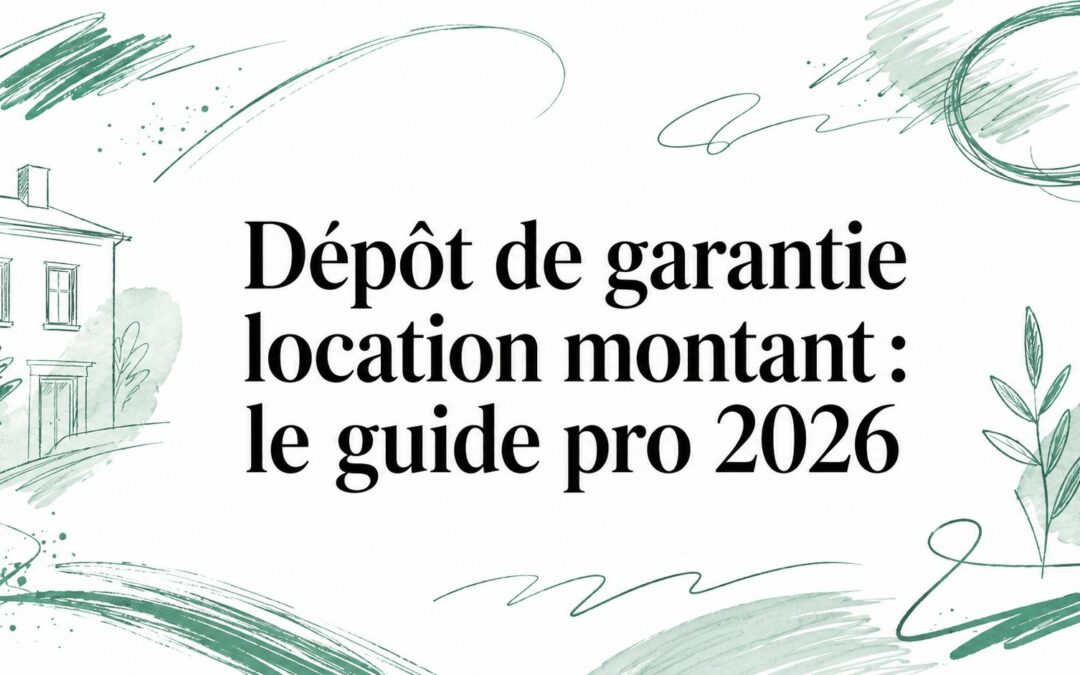 Dépôt de garantie location montant : le guide pro 2026