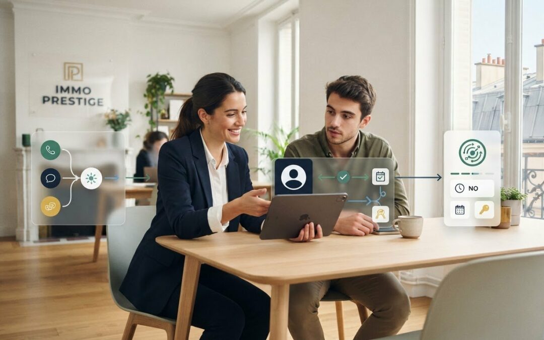 Automatiser la prise de contact en location : modèles pour agence